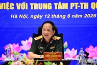 GDP Chief works with Military Broadcasting Center